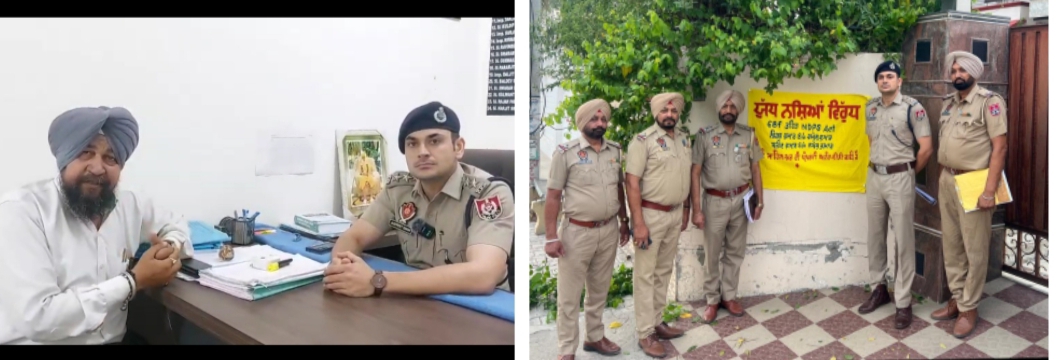 Immovable property worth Rs 61 lakh and movable property worth Rs 2 lakh of drug smugglers Neeraj Kumar and Sanjeev Kumar has been frozen- DSP Jaspreet Singh.